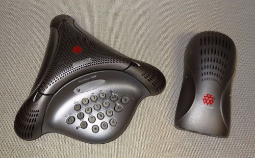 Polycom VoiceStation 300 Conference Speaker Phone with 100 Wall Module
