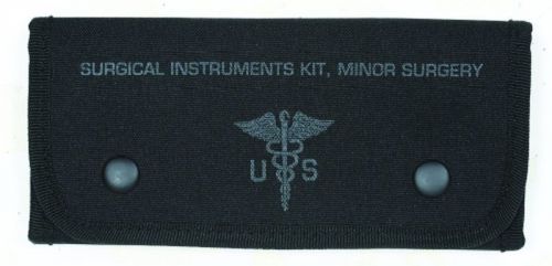 Voodoo Tactical 15-7688001000 Empty Surgical Kit Pouches Black 7.5&#034;x1&#034;x4&#034;