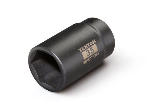 TEKTON 4935 1/2-Inch Drive by 35 mm Deep Impact Socket