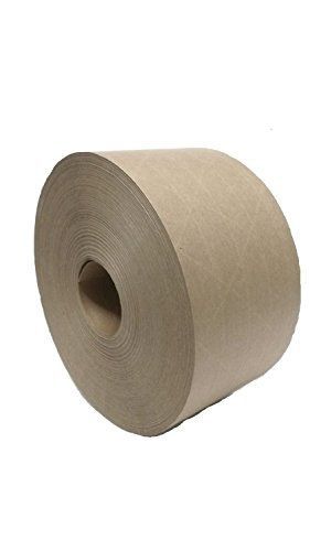 AimTrend 2.75&#034; X 375&#039;, Reinforced Gummed Kraft Paper Tape, for Sealing and