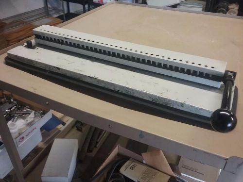 James burn international offset plate punch ops/36/1 excellent used condition for sale