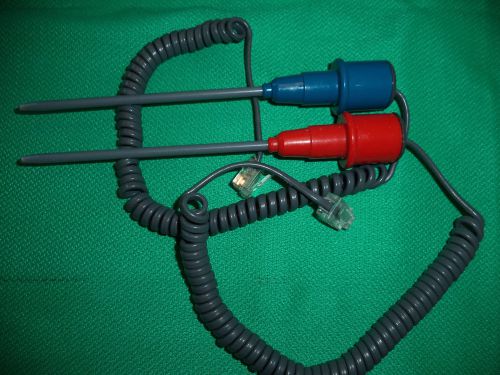 1-pair IVAC Temp Plus II Probes - Rectal and Oral - Pulled From Working Units