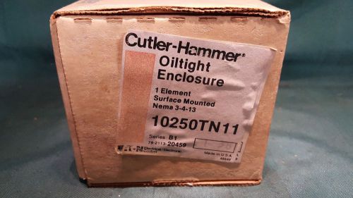 CUTLER HAMMER 10250TN11 OIL TIGHT ENCLOSURE