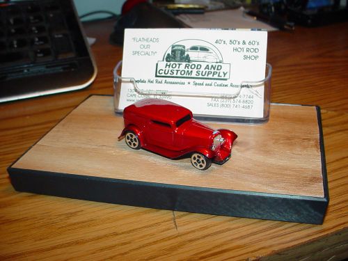 1932 Ford sedan delivery Hot Rod business card holder Great Gift