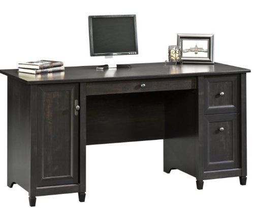 Home Office Wood Furniture Computer Desk Workstation Drawer Door Self Storage