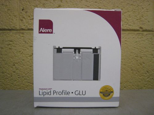 New Alere Lipid Profile GLU Cholestech LDX Cassettes Exp 2/28/17 Box of 10