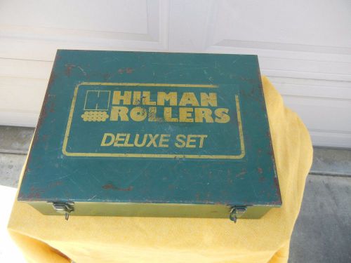Hilman 3ton machine equipment skates roller dollies set*xlnt* hillman for sale