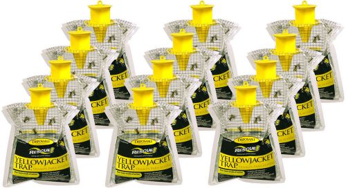 Rescue eastern usa yellow jacket disposable trap 12 ct for sale
