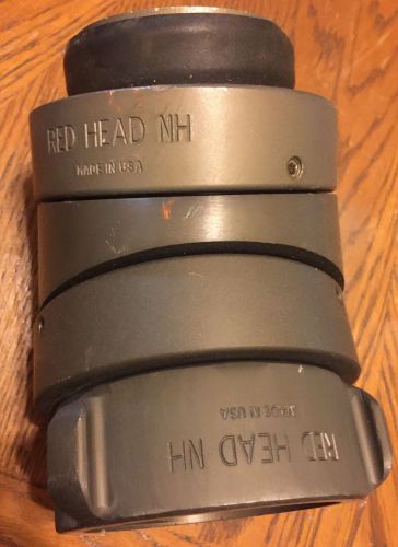 Red Head Brass Style SE 5&#034; Storz x 4&#034; female NH Elbow 30 Please Read Lot Of 2