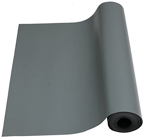 Bertech anti static high temperature rubber mat roll 2&#039; wide x 20&#039; long x 0.08&#034; for sale