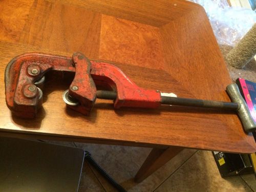 Vintage Pipe Cutter Made In Cleveland Ohio USA superior Tool Co. #2   1/8- 2&#034; Cu