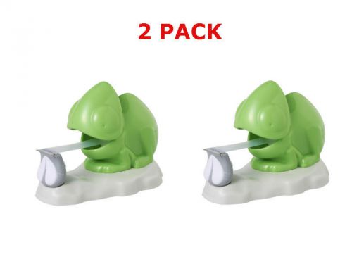 2PACK Scotch Dispenser with Magic Tape, Chameleon with Roll of Scotch Magic Tape