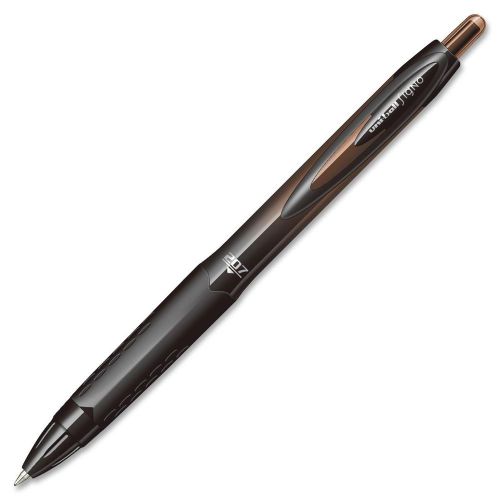 &#034;uni-ball 207 Blx Series Gel Pen, 0.7 Mm Medium Point, Brown/black Ink&#034;