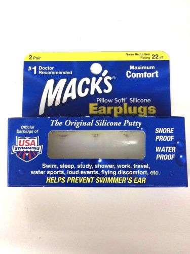 Mack&#039;s Pillow Soft Silicone Earplugs 2 pr