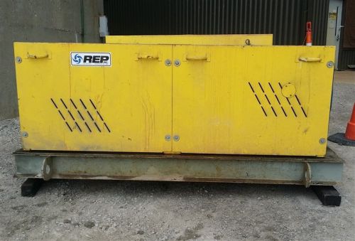 USED 75 HP REPP Exhauster 480V Roots 616 Dry Vacuum 851510TR Rotary Lobe Blower