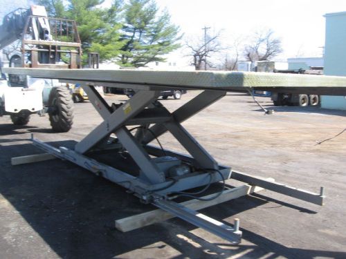 For Sale, American Lift Table, 17 Ft.7&#034; long X 8 Ft.W, 10,000 lb. Cap.
