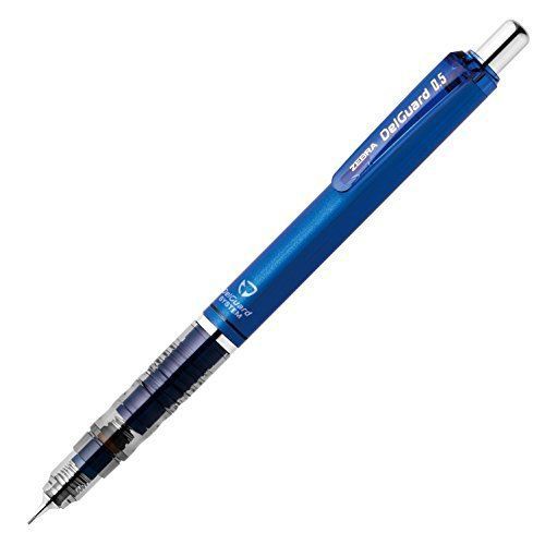 Zebra P-MA85-BL DelGuard 0.5mm Lead Mechanical Pencil Blue Body F/S from Japan