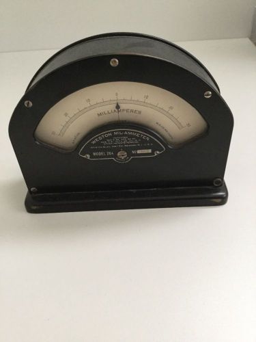 Weston Electric Instrument Corp. Model 264, Mil-Ammeter