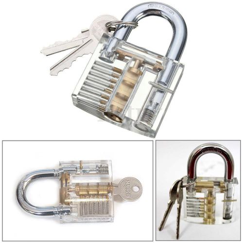 Visable Pick Cutaway Inside Padlock Lock For Locksmith Practice Training Skill