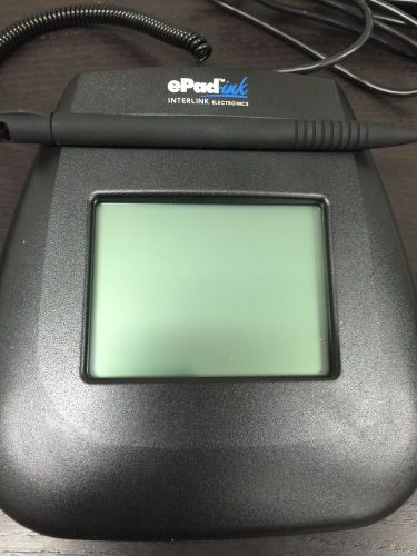 EPad-ink Interlink Electronics USB Signature Pad 54-74001 MINT SCREEN