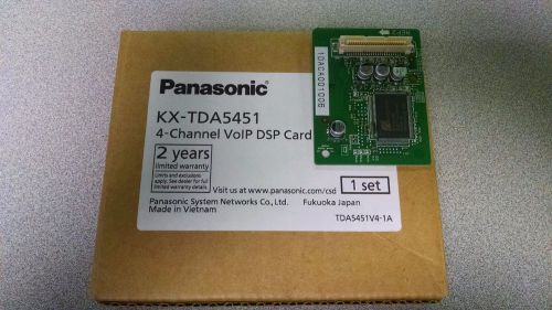 Panasonic KX-TDA5451 4-Channel VOIP DSP Card