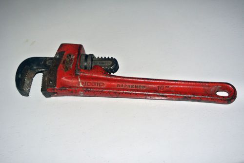 Ridged 10 inch Pipe Wrench