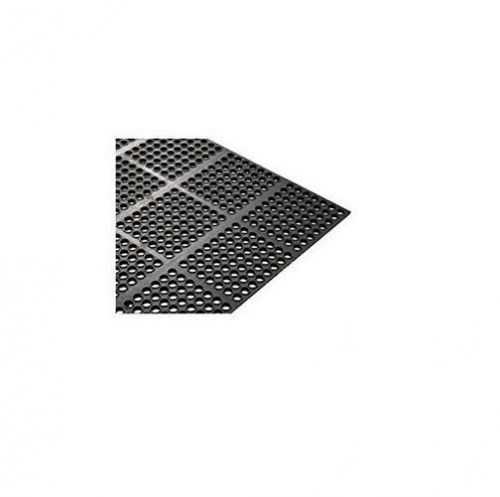 Rbmi-33k interlocking floor mat, 3-feet x 3-feet, anti-fatigue, black for sale