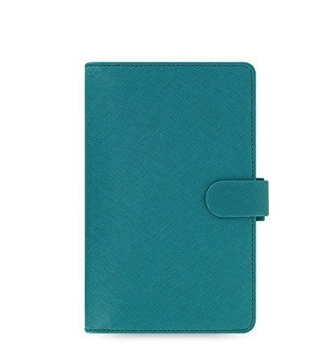 Filofax saffiano pu leather compact organizer agenda calenar diary aquamarine for sale