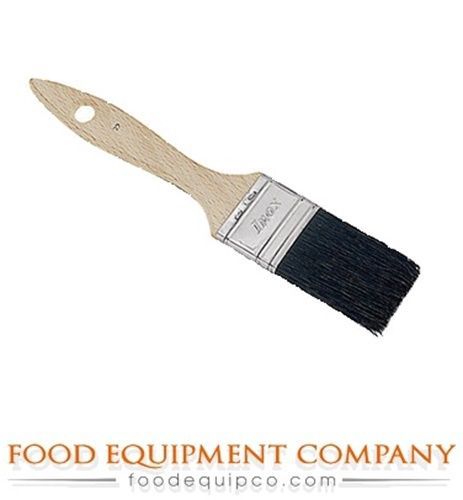 Paderno 47641-20 Pastry Brush .75&#034; W wood &amp; stainless steel