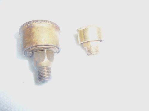 Grease Cups brass (one lot of two)
