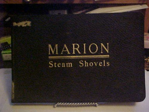 Marion steam shovel company, steam shovels catalog # 50 for sale