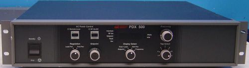 New advanced energy pdx 500 rf plasma generator new (ae) 500 w pn: 3156024-105 for sale