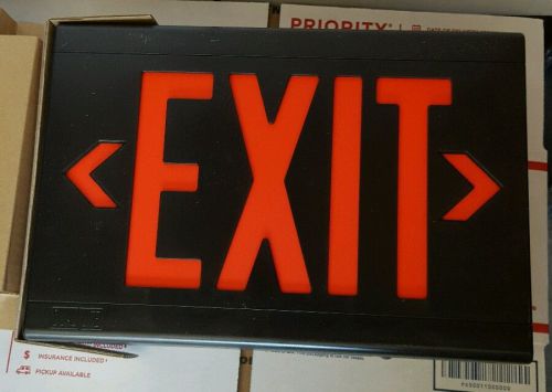 Dual lite emergency exit light