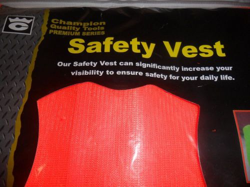 2 flo orange safety vest one size fits all.