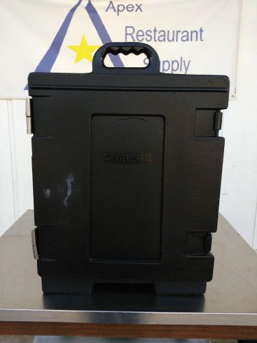 Carlisle black cateraide insulated food pan transporter #1267 for sale