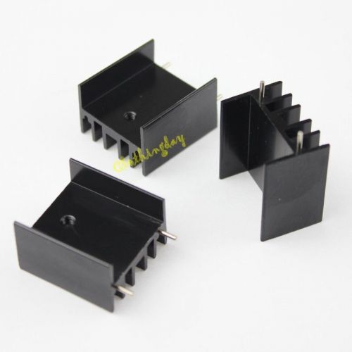5x 25x23x16mm Aluminum Heatsink FOR MTDA7294/L298 TO-220 Transistors Amplifier