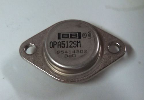 Burr Brown OPA512 / OPA512SM High Power Op Amp Amplifier TO3-8