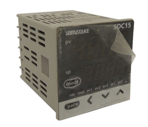 Yamatake Honeywell SDC15 Single Loop Controller 24V AC/DC C15TR0TD0200/ Warranty
