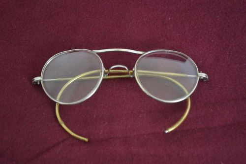 VINTAGE SELLSTROM SAFETY GLASSES SIZE XL GOLD COLOR WELDING MOTORCYLE