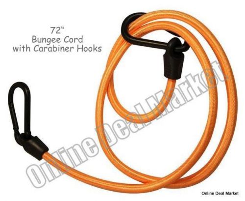 1 Bungee Cord with Carabiners Bikes Scooters Outdoor Sports