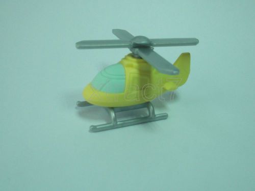Iwako Japan Cute Kawaii Helicopter Chopper With Rotating Blades Eraser Fun Toy