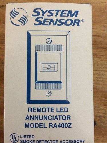 System Sensor Remote LED Annunciator RA400Z