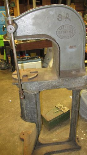 Greenerd #3a arbor press 3 tons w/ stand for sale
