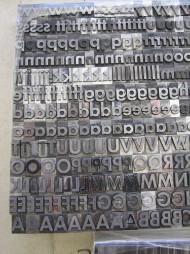 36PT 20TH CENT. DEMI-BOLD. Complete set, cap, lower case, numbers and characters