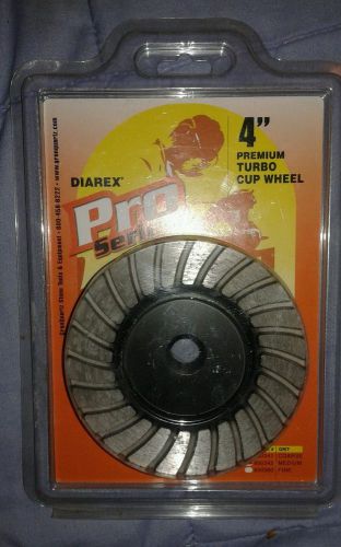 One new Diarex 4&#034; pro series  turbo cup wheel
