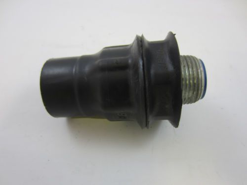 OCAL T&amp;B  ST1-G  1&#034; PVC COATED STRAIGHT SEALTIGHT CONNECTOR ROBROY