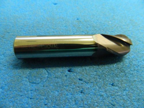 METAL REMOVAL M32296 5/8 X 5/8 X 3/4 X 3 TIALN 4 FLUTE BALL NOSE SPIRAL END MILL