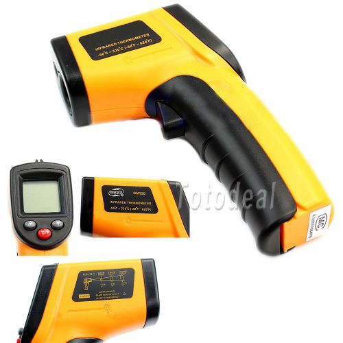 Digital temperature thermometer gun lcd non-contact infrared laser ir point ea for sale