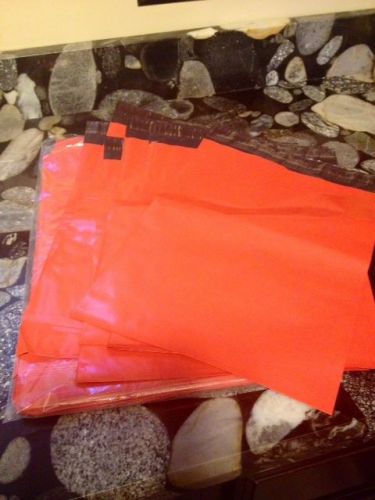 NEW :40-10X13 RED MAILERS POLY SHIPPING ENVELOPES BOUTIQUE