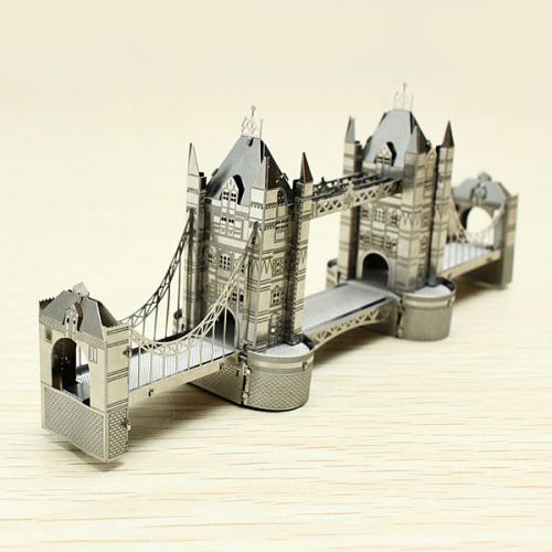 ZOYO 3D DIY London Bridge Model Metallic Metal Jigsaw Puzzle Office Desk Toy